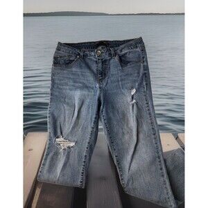 1822 denim jeans Distressed Tapered size 12